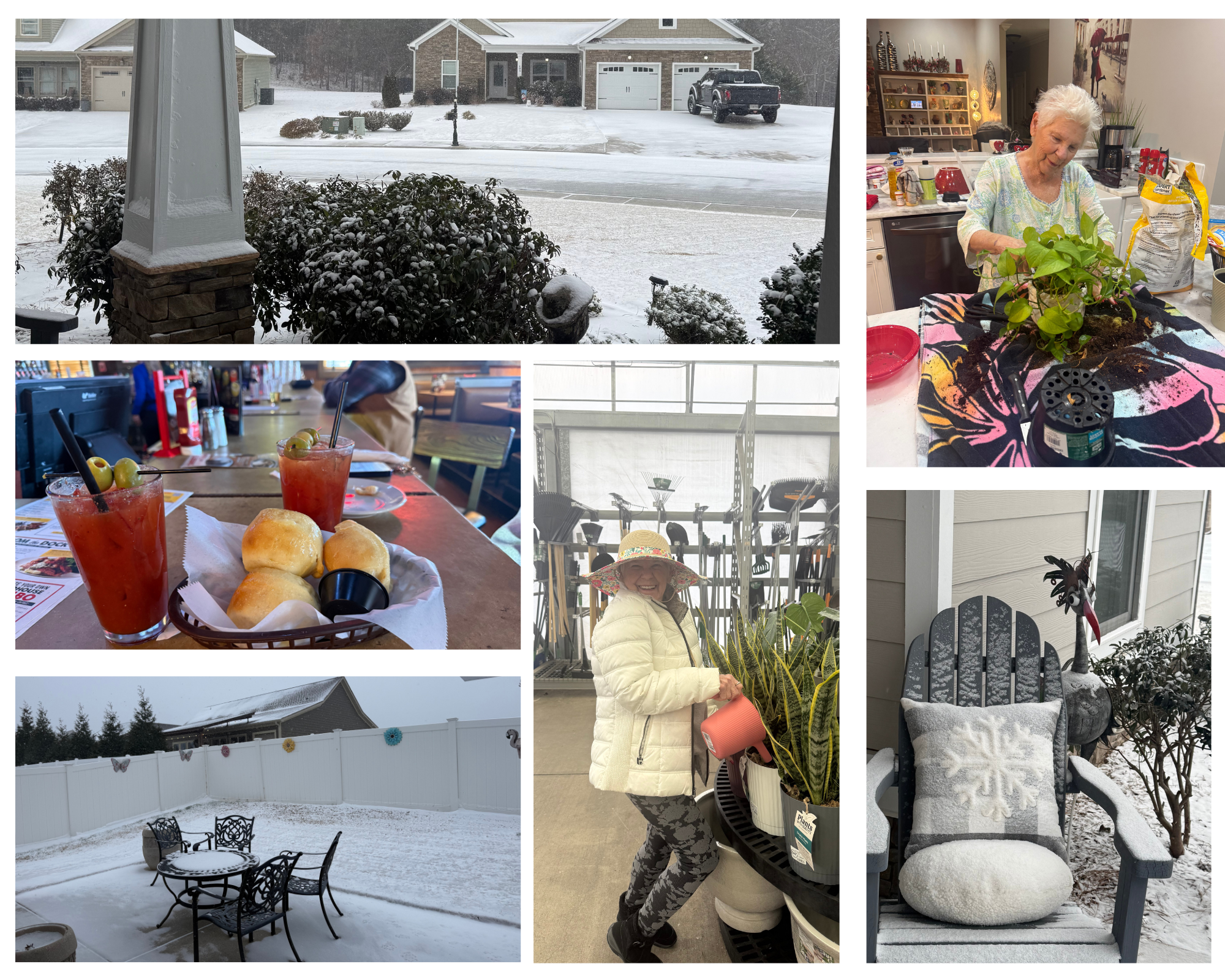 A Snowy Weekend of Work, Warmth, Worship and Mom & Me Moments