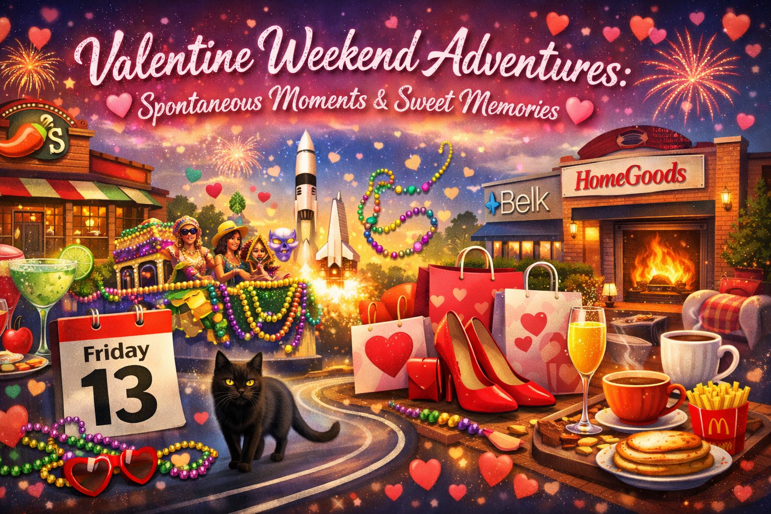 Valentine Weekend Adventures: Spontaneous Moments & Sweet Memories 💕