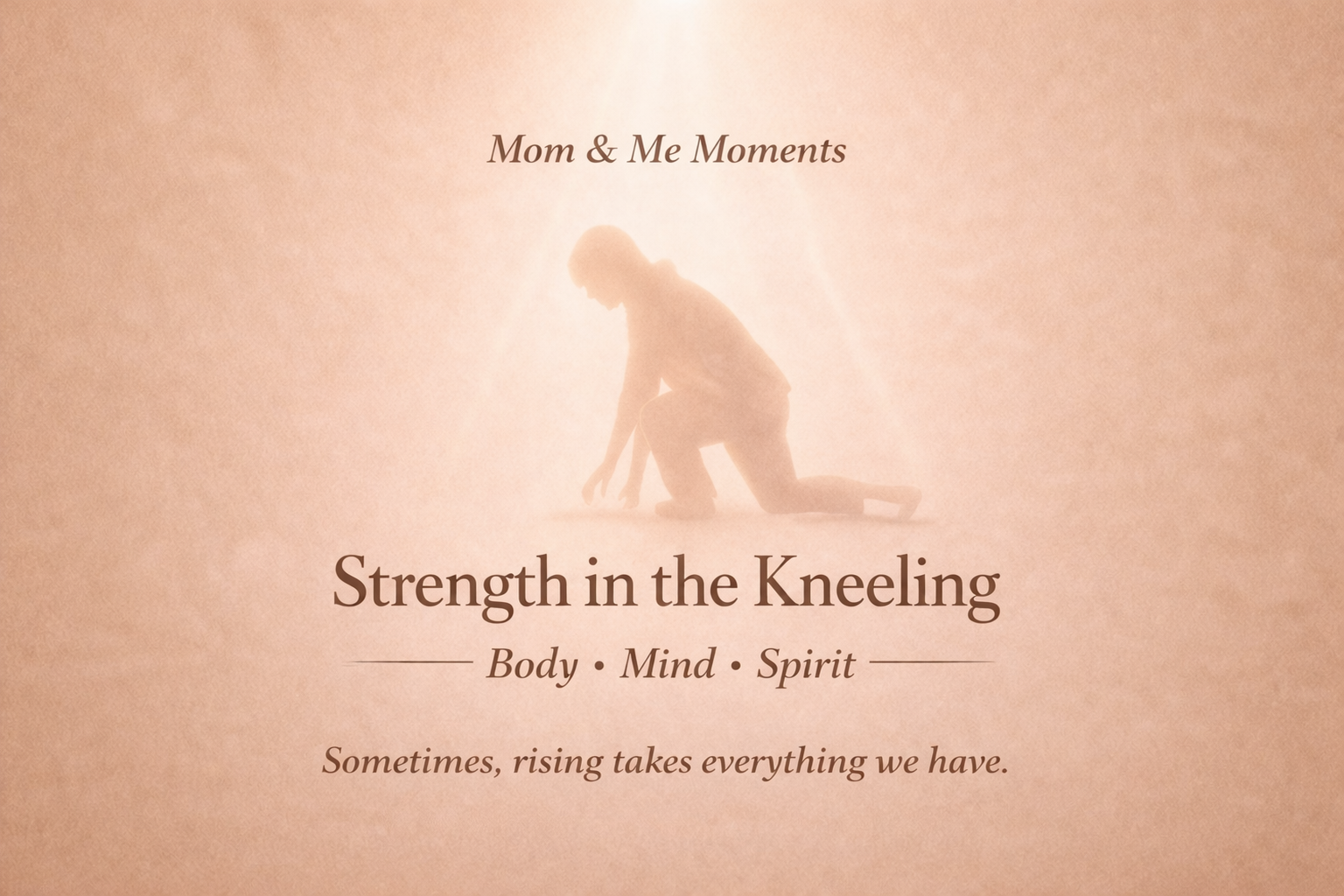 Strength in the Kneeling